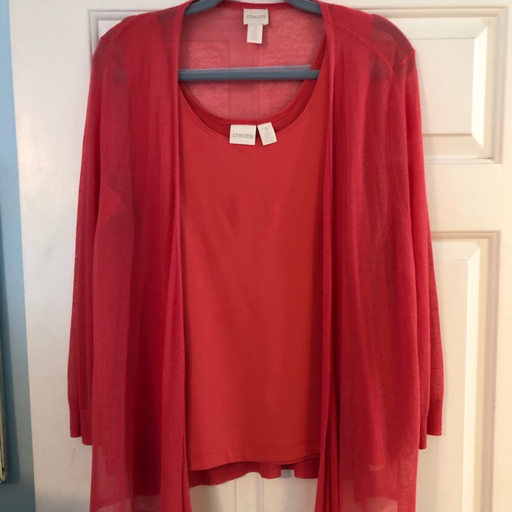 Chico’s Cardigan and Cami
